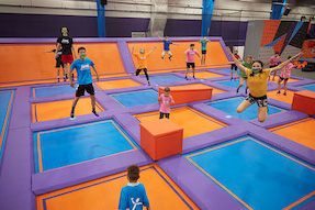 The new park features over 20,000sq.ft of attractions