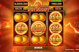 Blueprint Gaming Cash Strike Win Boost