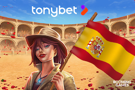 TonyBet and Booming Games