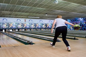 The new location will feature 12 lanes of bowling