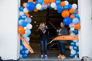 Creative Works ribbon cutting