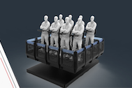 The new Cityfly attraction has capacity for eight guests