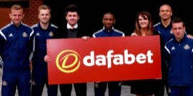 Sunderland sponsored by Dafabet