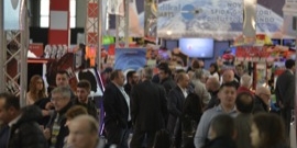 The floor at Rimini Fiera