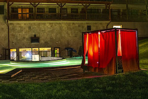 club hotel exterior