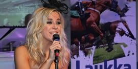 Krista Siegfrids at the launch