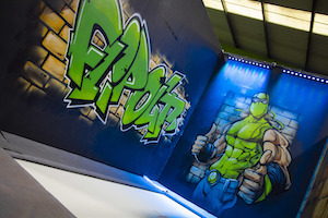 A Flipout location in Stoke, UK