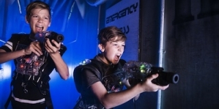Laserforce players