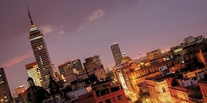 Mexico City skyline