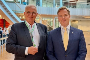 Paf Chairman of the Board Jan-Mikael von Schantz, CEO Christer Fahlstedt