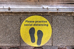 Social distancing UK