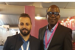 Danilo Patella (left) and Tayo Atoloye