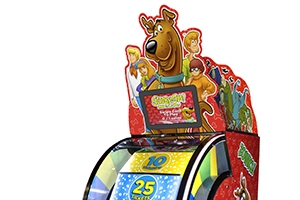 Bay Tek Games has launched a Scooby-Doo wheel game, licensed by Warner Bros. Entertainment.