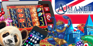 Amanet i-gaming content hits UK