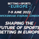 Betting on Sports Europe 2022