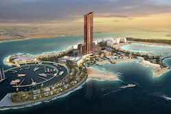 A design concept for the Wynn Al Marjan Island resort