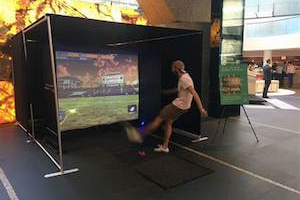 Sports Simulator in action