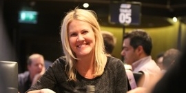 Poker player Kelly Saxby