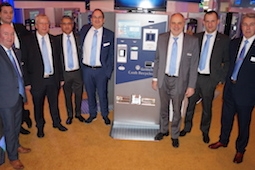 The GeWeTe team on its stand at ICE 2018
