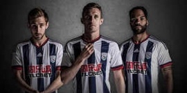 The new West Brom shirt for 2015/16