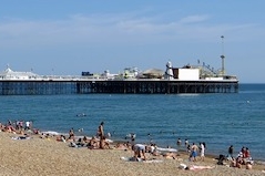 Brighton beach
