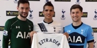 Spurs players at the EZTrader launch