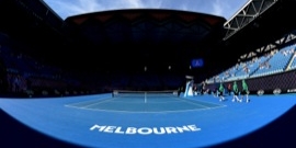The Australian Open in Melbourne, January 2016