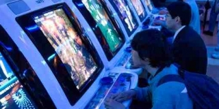 A typical Japanese arcade