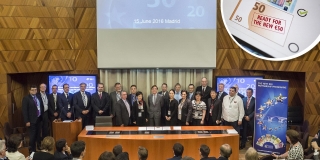 Image: Signatories to the memorandum of understanding in Madrid