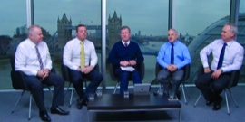 Larry Kehoe, Steve Ambrose, Chris Jones, Nigel Davis and Nick Harding