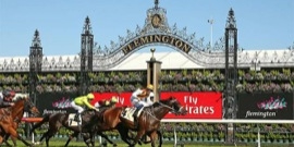 Racing at Flemington, Melbourne