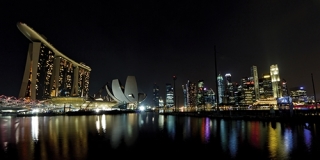 The spectacular Marina Bay in Singapore