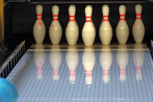 bowling alley