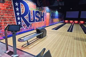 The Rush Funplex bowling 