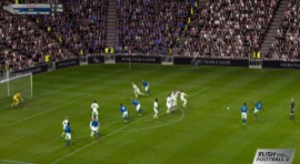 Inspired virtual football